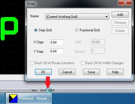 Jak edytować wymiary obudowy elementu w Cadstar? Zmiana rozstawu nóżek