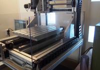 Frezarka CNC z profili aluminiowych