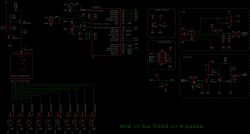 Nixie Tube Tester LC-516 Schematic Circuit diagram of the Nixie tube tester LC-516 with Atmega 8 microcontroller