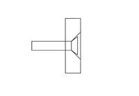 Ways to cut a small bolt without damaging the thread continuity