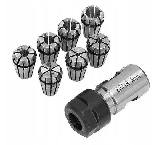 Zestaw zapasowych elementów do szlifierki podręcznej (161 elementów). Dla elektronika.