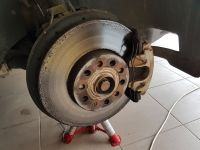 Restoring and Protecting Rusted Hub on Superb II 1.9TDi 77kw: ATE Discs, Pads and Calipers