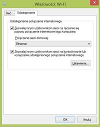 Xbox 360 - Brak połączenia przy udostępnianiu Internetu.