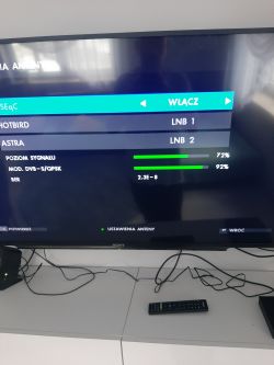 Tv Box Canal Plus - ustawienia poprawne nawet kartę wyciągam i dalej szuka