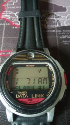 timex datalink - Brak niektórych segmentów na lcd