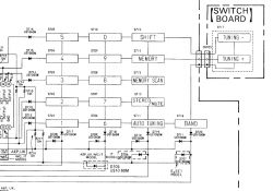Sony ST-120 tuner keypad connection schematic