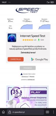Dobór sprzętu i oferty dla internetu LTE w domu jednorodzinnym w Bukownie - Play czy Tmobile?