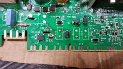 Hotpoint DFP27T94AUK (DEA700 strip plp2) - wypalone elementy