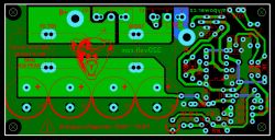 Projekt płytki PCB do odsiarczacza akumulatorów ołowiowych.