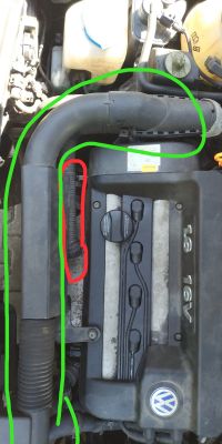 VW Golf IV 1.6 16V 105KM (1J1) Rura dolotowa? Do czego