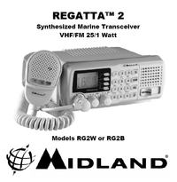 Midland Regatta RG2W VHF Marine tranciever Manual