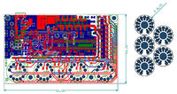 Zegar lampowy nixie electroNIXclock 4xZ573M zasilany z USB