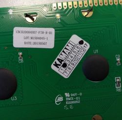 [Sprzedam] Wyświetlacz alfanumeryczny LCD 4x20 LCD-AC-2004H-FIW K/W-E6 C