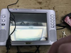 Comparison of small displays 7" 8" for monitoring and more, measurements