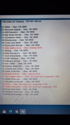 Audi S4 B8 - MMI 3G High - czarny ekran i nie wzbudza się