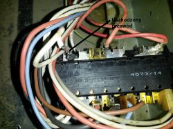 Smeg SI800MF - Przepalony przełącznik funkcji Smeg SI800MF - Przepalony przełącznik funkcji