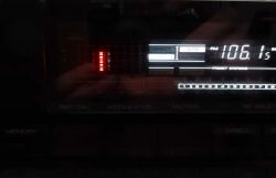 Kenwood KT-1100SD - problem z wyświetlaniem widma sygnału