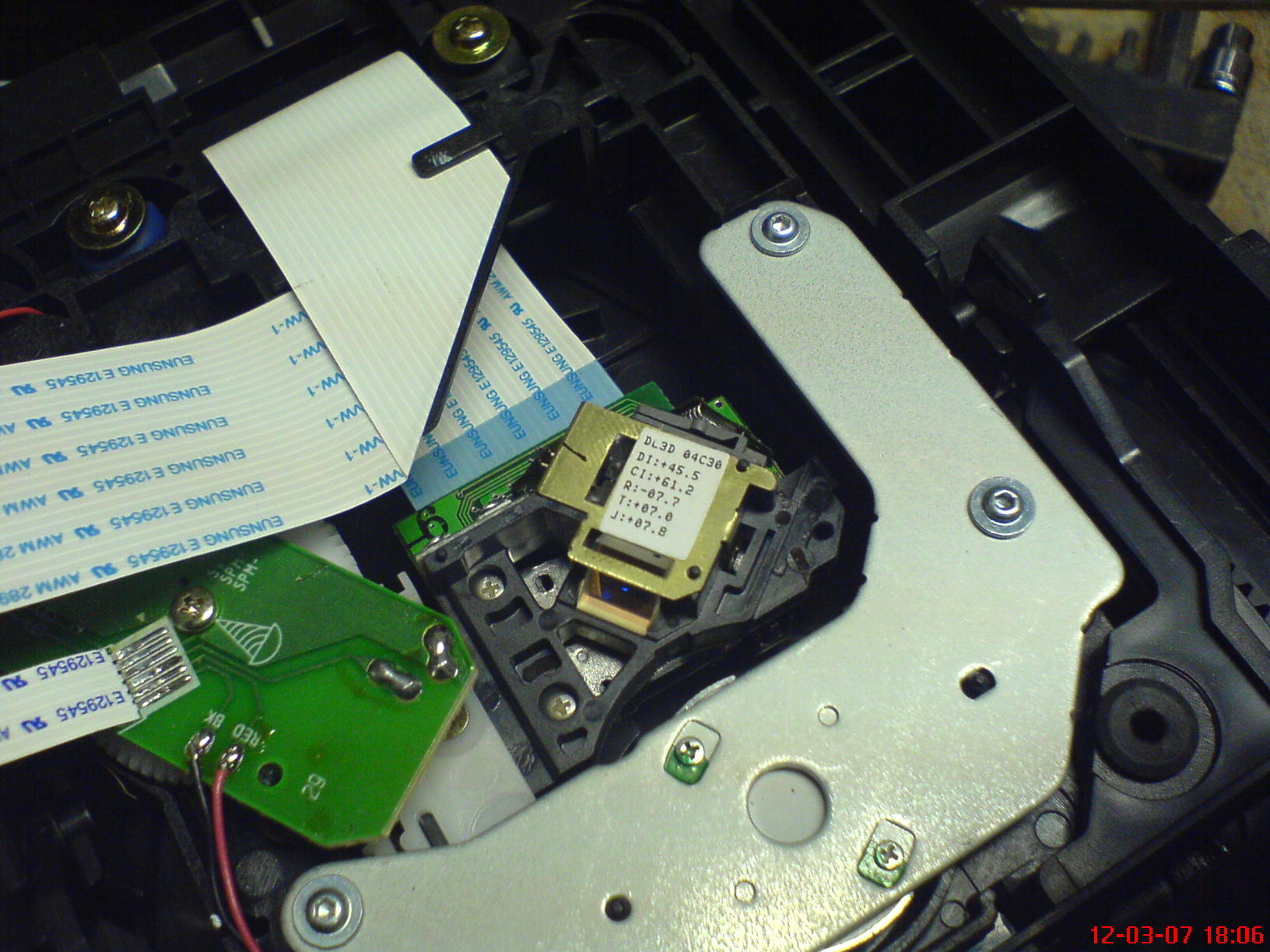 DVD LG DV8761V disc error elektroda.pl