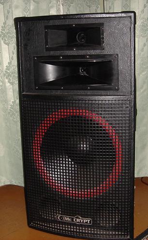 Subwoofer z głośnika od kolumny estradowej