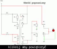 Błąd w schemacie bramki logicznej - jak go znaleźć?