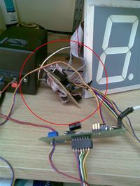Zegar DCF + pomiar temperatury