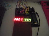 Podłączenie dodatkowych wyś. 7-seg. do ZL3AVR