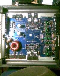 Wzmacniacz Peiying PY-2C02R fotki wnetrza