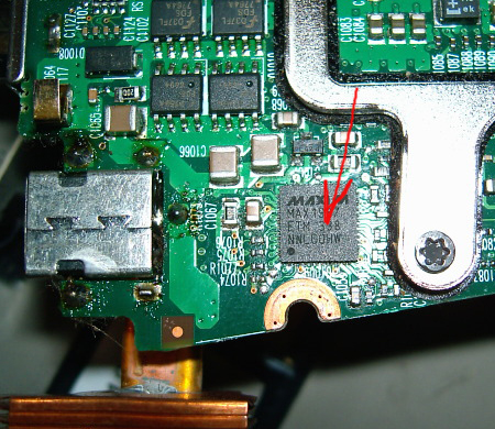 Nieprawidłowe wył./wł. się laptopa HP Compaq nc6000