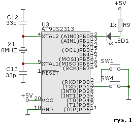 Podłączanie przycisków do masy czy do Ucc