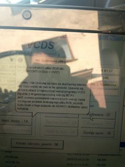 Jak naprawić kabel VAG 182 po aktualizacji oprogramowania?