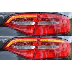 Audi A4 B8: Creating Dynamic Indicator - Splitting & Delaying Light in Fenders