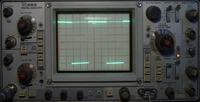 Tektronix 463 - Dziwne przebiegi, nieznany stan oscyloskopu