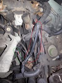 Seat Ibiza 03 TDI - silnik nie kręci, kable obok rozrusznika