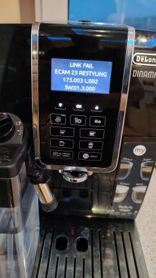 De'Longhi Dinamica ECAM 350.55 - zbyt długie nagrzewanie grzałki przepływowej