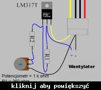 Naprawa regulatora obrotów wentylatorów PC. Naprawa regulatora obrotów wentylatorów PC.
