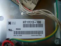 Monitor MyCom L710M - po burzy spalony scalak