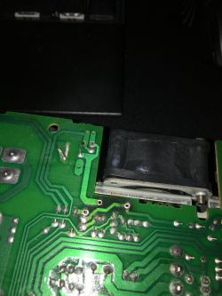 Kenwood-kac923 - Uszkodzony rezystor i tranzystor od wentylatora, wartości eleme