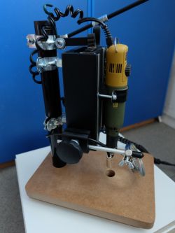 Statyw do mini wiertarki (wiercenie PCB) Statyw do mini wiertarki (wiercenie PCB)