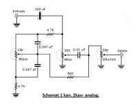 Simple Passive Stereo Sound & Volume Control: BTE-478 Design, Diagram, Instructions, Elements