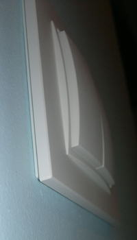 How to aesthetically install DS18B20 or LM75 temperature sensors in a flat?