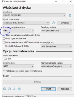Nowy Gparted narzuca partycję GPT pod Windows 10? Nowy Gparted narzuca partycję GPT pod Windows 10?