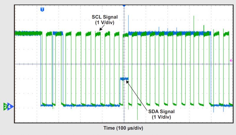 Debuggowanie I2C z pomocą oscyloskopu