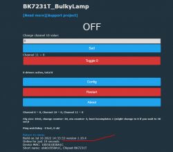 [BK7231T] My HTTP server, configurator, MQTT support from Home Assistant