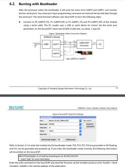 MXCHIP EMW307x Bootloader Programming Instructions Bootloader instructions for MXCHIP EMW307x module.