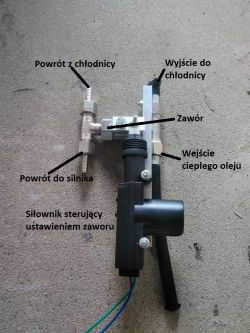 Sterownik si³ownika centralnego zamka wykorzystanego jako si³ownik zaworu Sterownik si³ownika centralnego zamka wykorzystanego jako si³ownik zaworu
