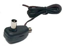 After connecting the antenna, the LED of the power supply turns off.