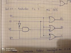 Ocena schematu enkodera 1 z 4 na BCD - dyskusja techniczna
