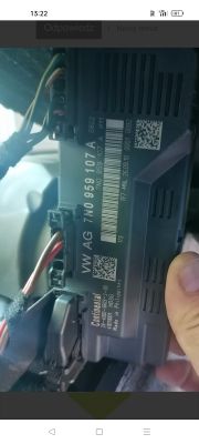 Skoda Superb II 2010 - Zakodowanie pilota i przycisku w kabinie do klapy bagażnika