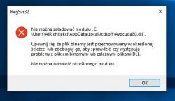 RegSvr32 Błąd Ładowania Modułu - Jak Stworzyć Fix w FRST?