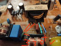 Samsung UE32EH4000 - nie włącza się, brak kontrolki